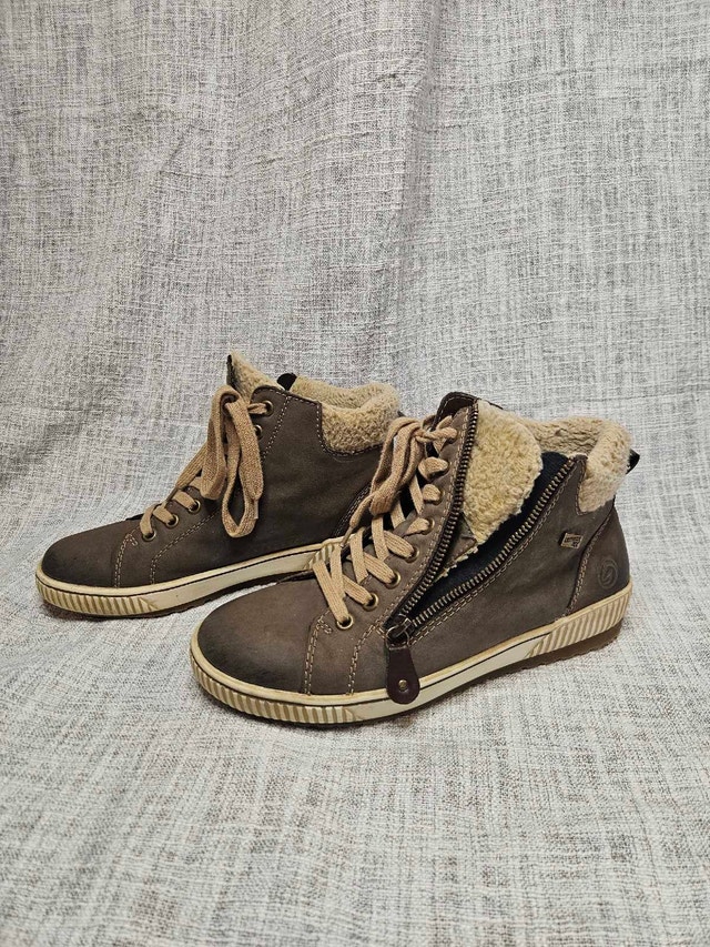 Womens Remonte Grey Lace Up Boot 37 - photo 4