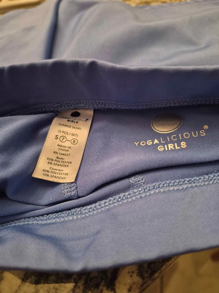 Yogalicious Girls Sunrise Skort - photo 2