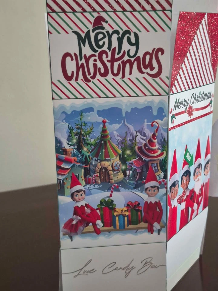 Elf on the Shelf Themed Christmas Candy Boxes 5 - photo 3