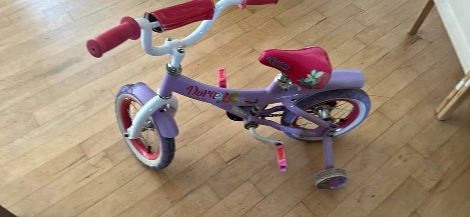 Dora the Explorer Girls Bicycle with Training Wheels