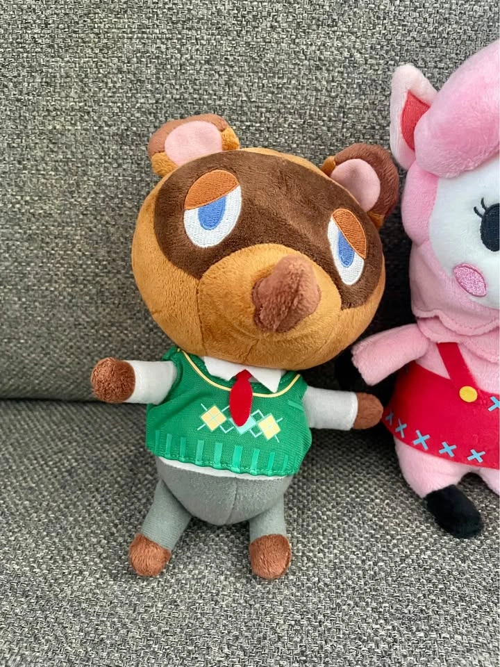 Nintendo Animal Crossing Plush Set - Tom Nook, Reese, K.K. Slide - photo 2