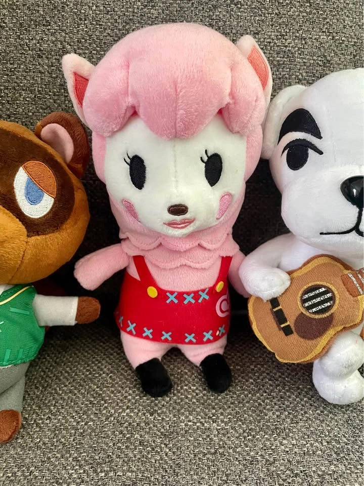 Nintendo Animal Crossing Plush Set - Tom Nook, Reese, K.K. Slide - photo 3