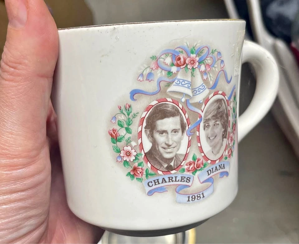 Princess Di / King Charles mug