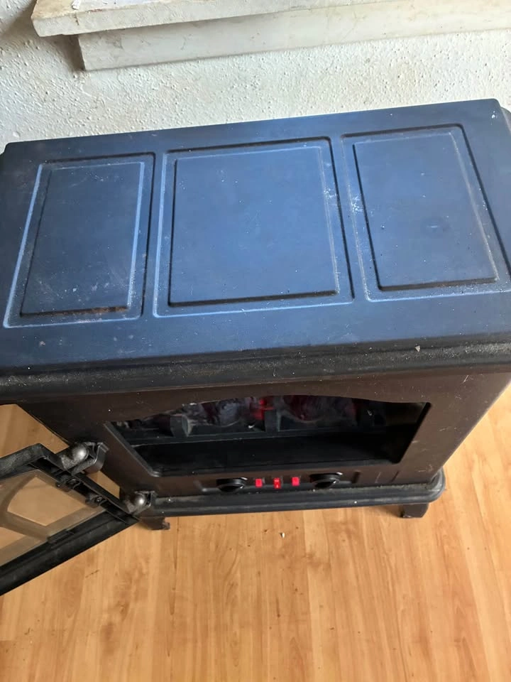 Duraflame 3D Black Infrared Electric Fireplace Stove - photo 4