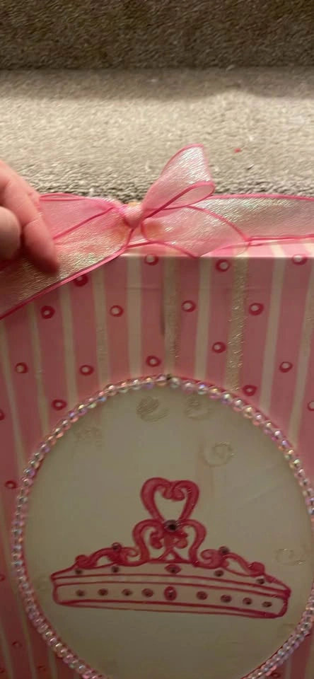18x18” Pink Princess canvas - photo 2
