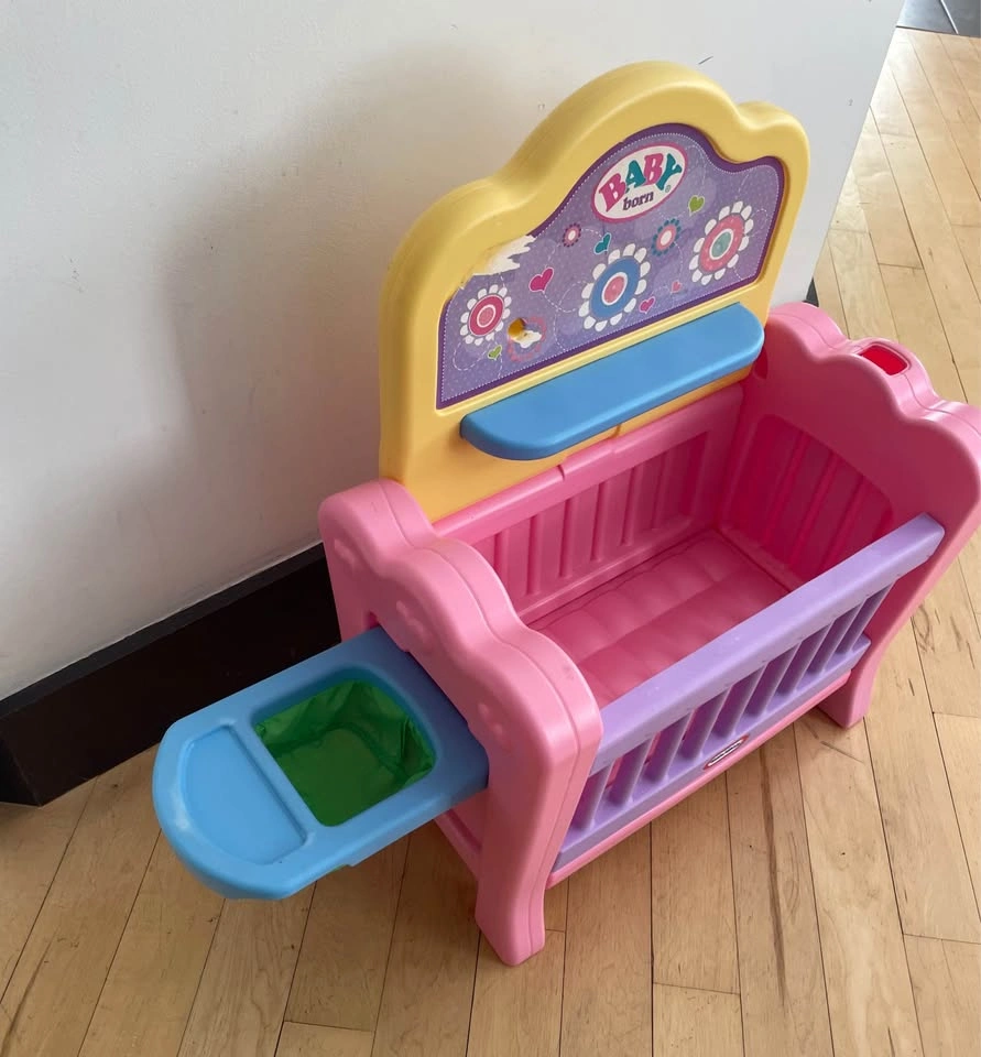 Baby Björn crib with high chair, about 20” wide - photo 2