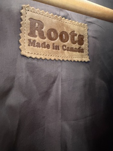 Vintage Roots Canada Leather Moto Jacket Size L - photo 4