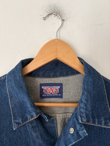 Vintage GWG Great Western Garment Co. Denim Trucker Jacket - photo 3