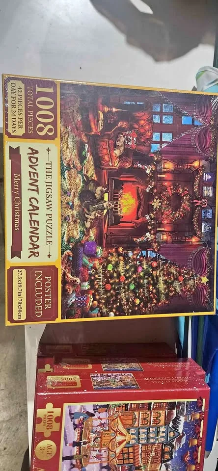 1008 piece advent calendar jigsaw puzzle thumbnail