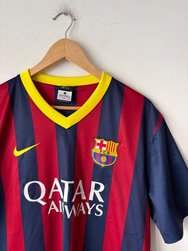 Nike 2013-14 Barcelona Home Soccer Jersey Size L - photo 2