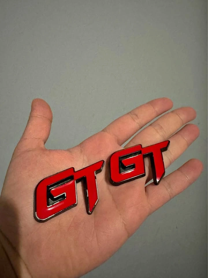 GT emblem logo for Challenger Charger Mustang