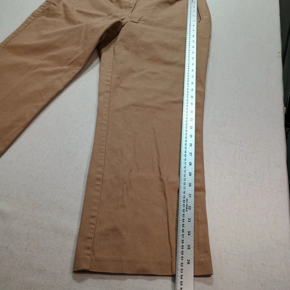 Northern Reflections Tan Casual Pants Stretch Cotton Size 16 - photo 5