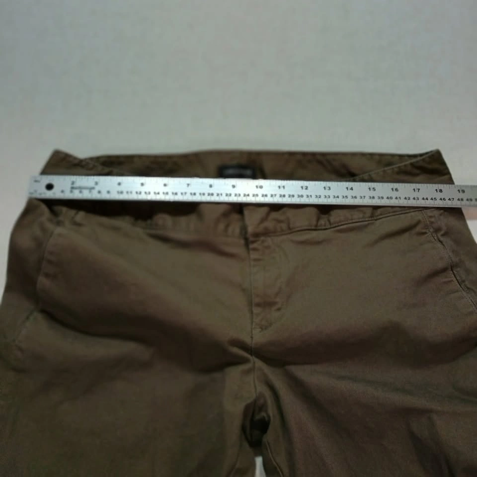 Lord & Taylor Olive Green Stretch Pants Size 16 - photo 5