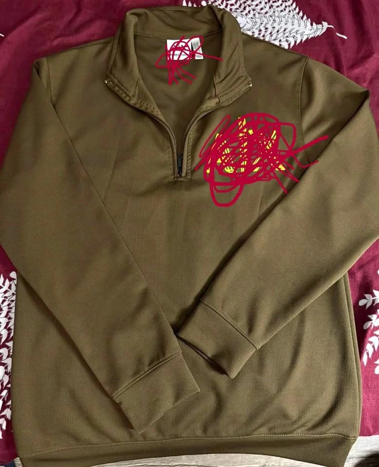 Armani Exchange zipper sweatshirt