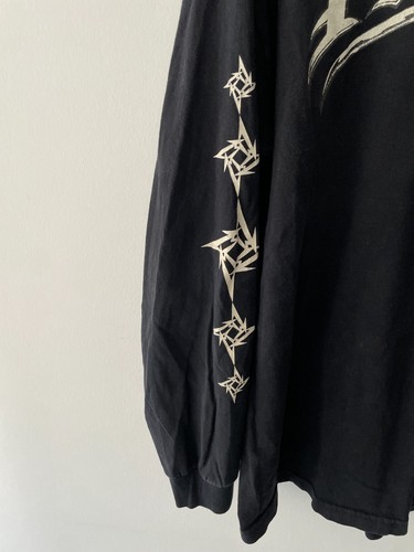 Vintage 2004 Metallica Giant Skull Long Sleeve T-shirt Size XL - photo 2