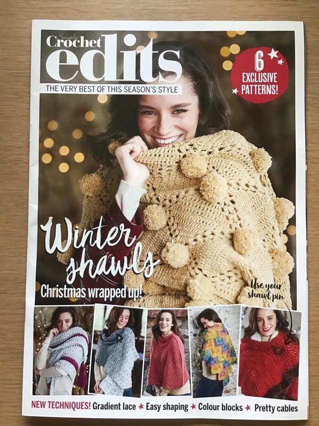 Crochet Edits Winter Shawl Pattern Booklet
