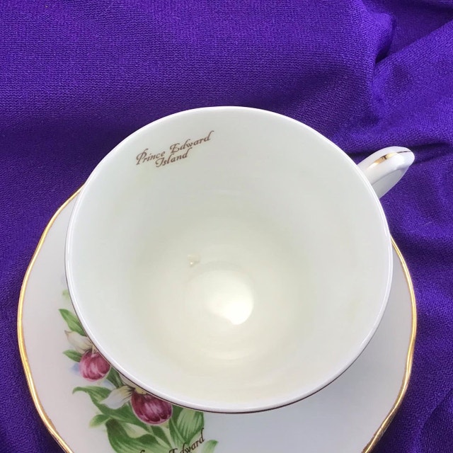 Prince Edward Island teacup and saucer - photo 4