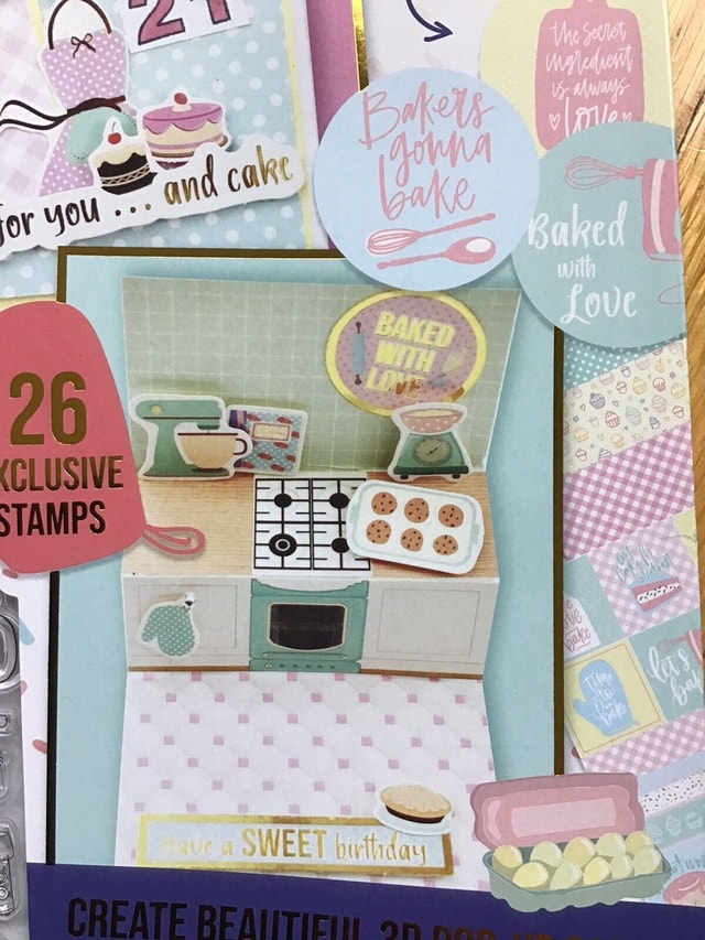 Baked With Love card making kit - photo 3