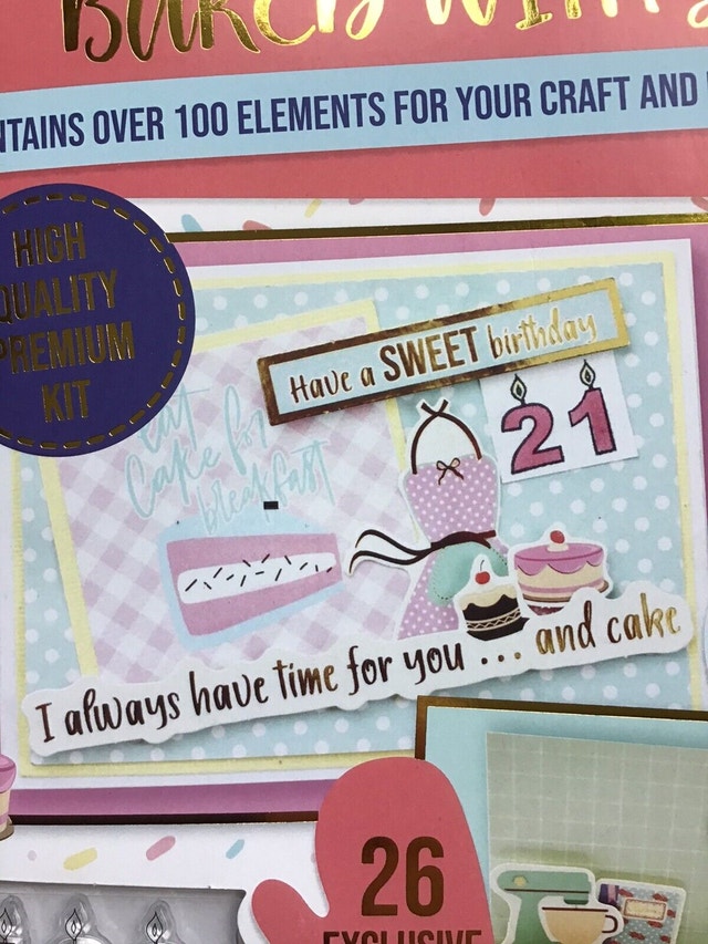 Baked With Love card making kit - photo 4