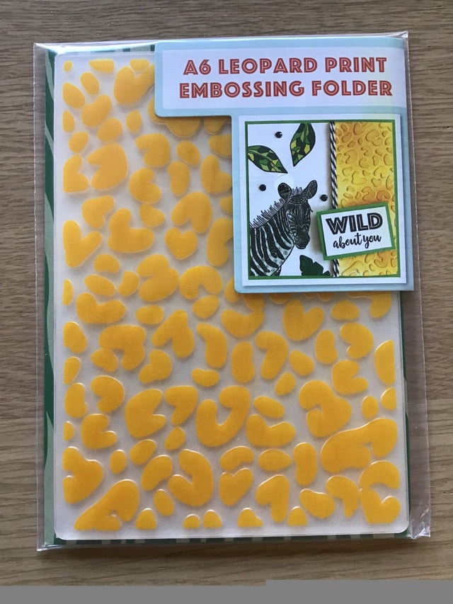 Safari Stamp and Embossing Folder Set - photo 3