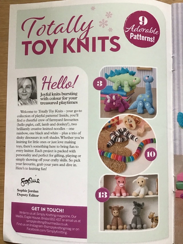 Totally Toy Knits Pattern Booklet - photo 2