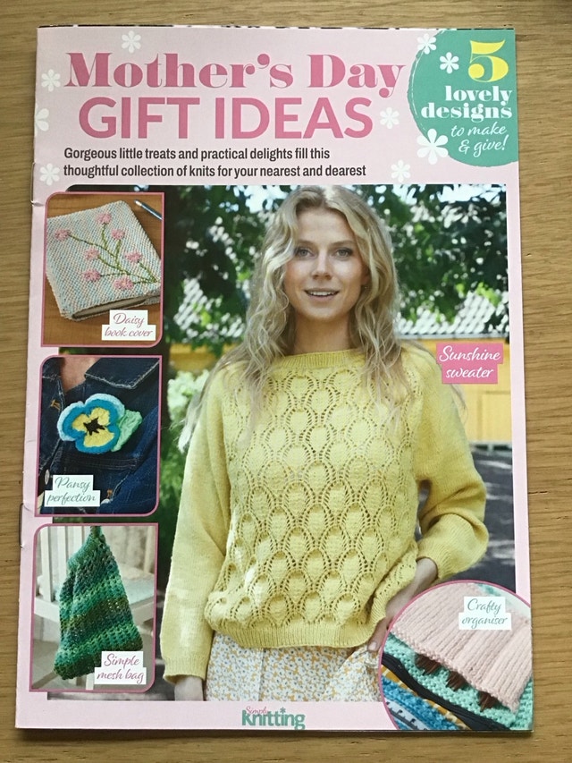 Mother’s Day Gift Ideas Knitting Pattern Booklet