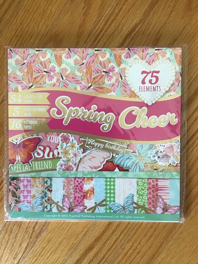 Spring Cheer Foiled Paper Pack