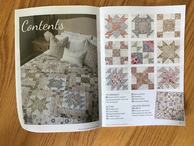 Sampler Quilt Nine Blocks to Sew Booklet - photo 2