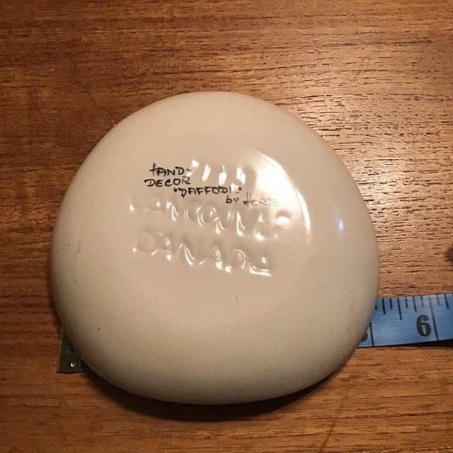Vintage Herta Daffodil Trinket Dish - photo 2