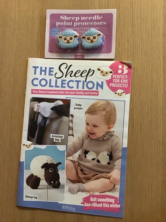 Sheep Collection Knitting Patterns and Point Protectors