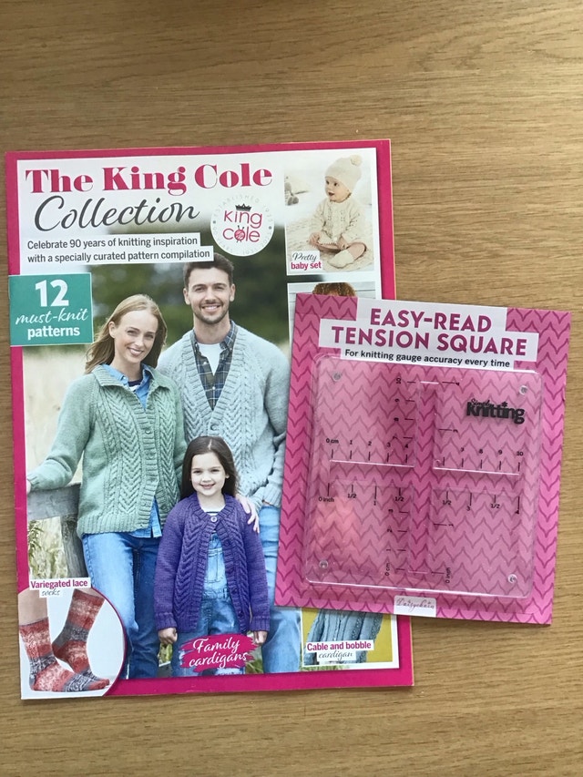 The King Cole Collection Knitting Patterns and Tension Square