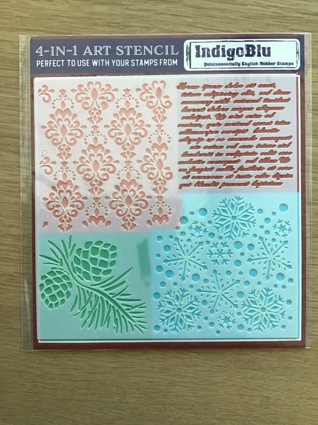 Vintage Christmas Stamps and Stencils by IndigoBlu - photo 3