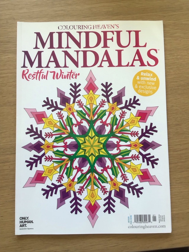 Mindful Mandalas Adult Colouring Book