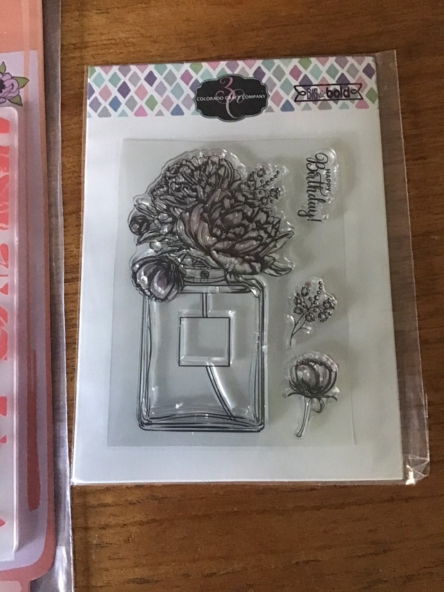 Scents of Spring Floral Embossing Folder and Stamps - NEW - photo 2
