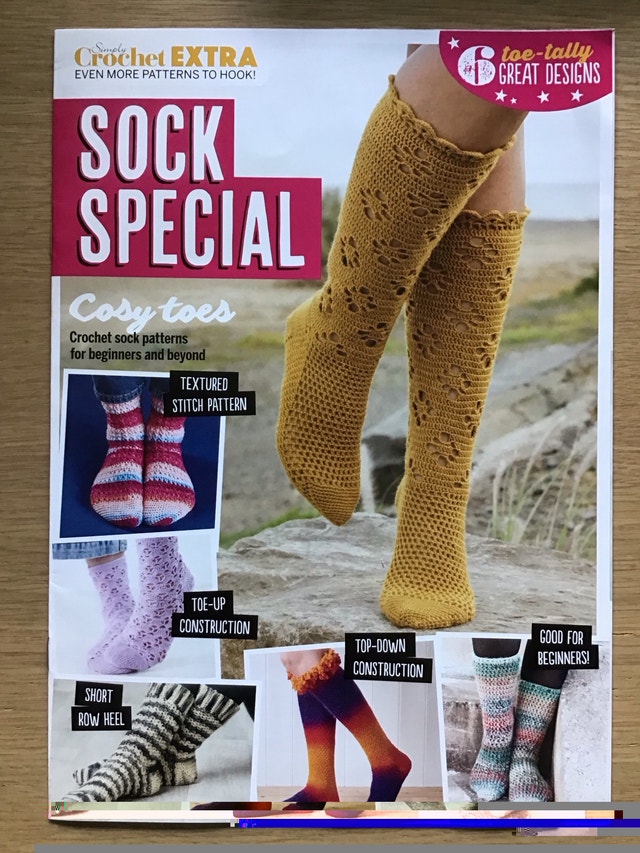 Crochet Sock Patterns and Sock Ruler - photo 2
