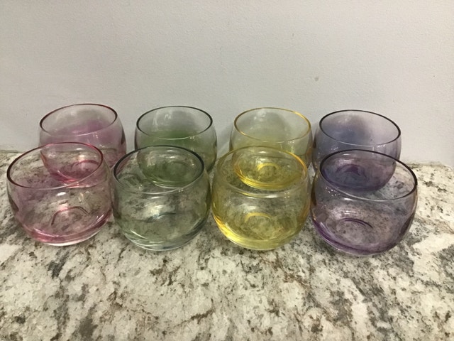 Vintage Federal Glass Roly Poly Glasses - photo 2