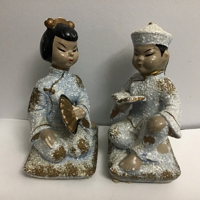 Vintage Napco Asian Figurines