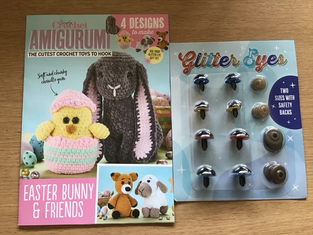 Amigurumi Crochet Patterns and Glitter Safety Eyes