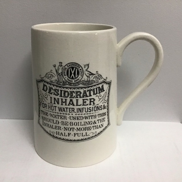 Vintage Portmeirion Desideratum Inhaler Tankard Mug
