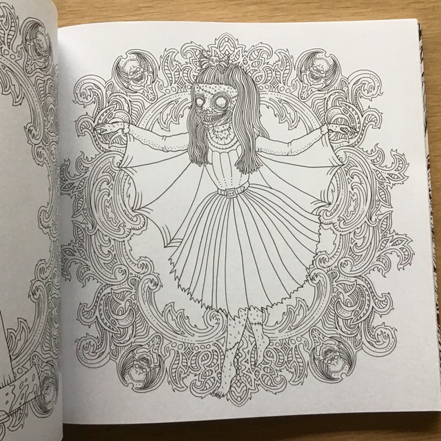 The Best of the Beauty of Horror Colouring Book - photo 2