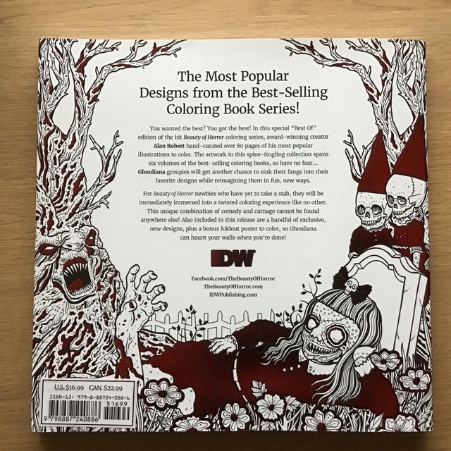 The Best of the Beauty of Horror Colouring Book - photo 3