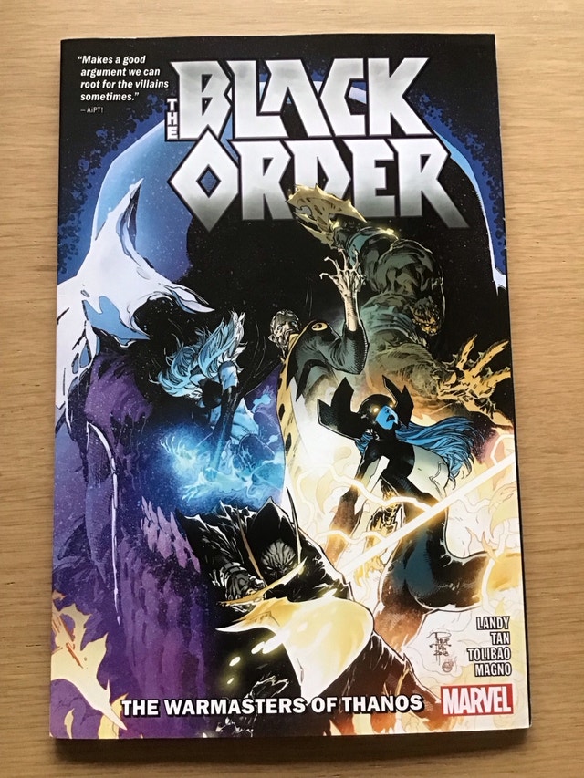 The Black Order The Warmasters of Thanos Graphic Novel