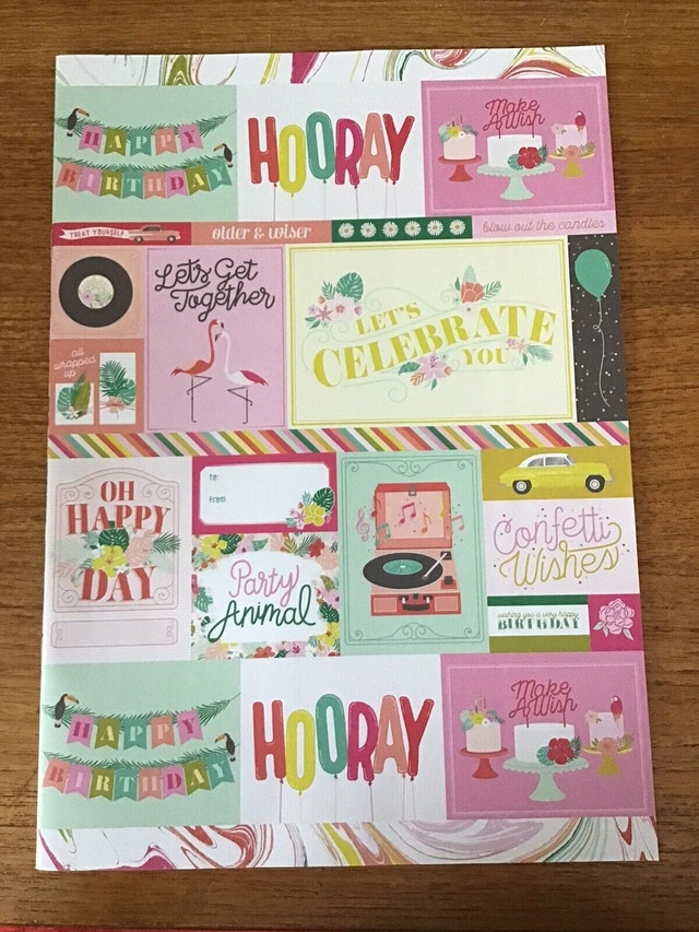 Tropical Treetops stamps and paper set - photo 3