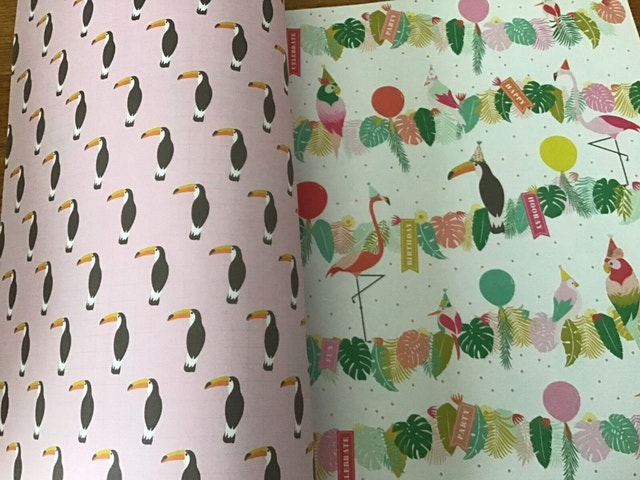 Tropical Treetops stamps and paper set - photo 4
