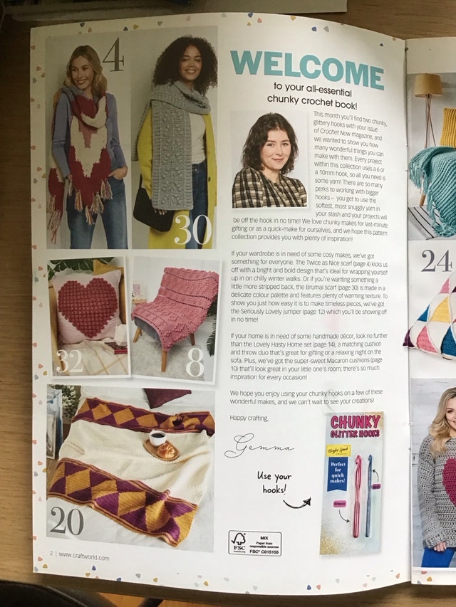 Chunky Crochet Made Easy Patterns and Hooks - photo 3