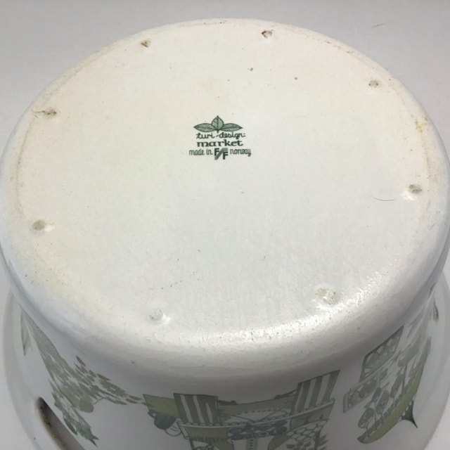 Vintage Figgjo Flint Market Casserole Dish - photo 2