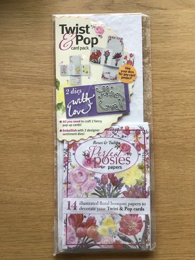 Twist & Pop Card Pack Paper and Dies