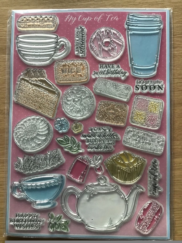 My Cup of Tea Stamp Set - photo 2