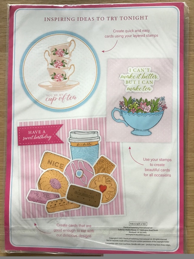 My Cup of Tea Stamp Set - photo 4