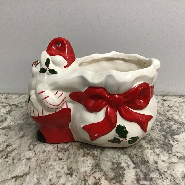 Vintage Santa Planter - photo 2